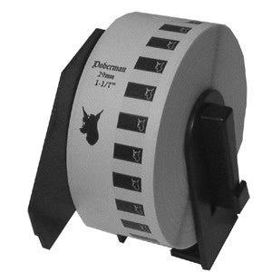 Cinta Brother DK2210 | Negro Sobre Blanco, 29MM x 30.4M