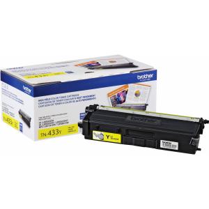 Toner Brother TN433Y | Rendimiento 4000 Páginas, Color Amarillo