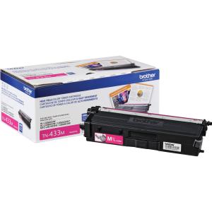 Toner Brother TN433M | Rendimiento 4000 Páginas, Color Magenta