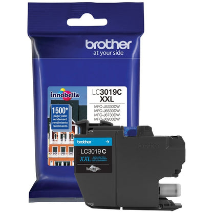 Cartucho de Tinta Brother LC3019C | Cian, Rendimiento 1500 Páginas
