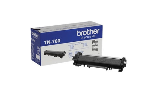 Toner Brother TN760 | Rendimiento 3000 Páginas, Color Negro