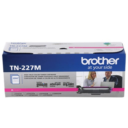 Toner Brother TN227M | Rendimiento 2300 Páginas, Color Magenta