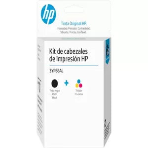 Hp Inc Cabezal de Impresión Hp Inyección de Tinta - Tricolor, Negro - Original - 1 Paquete