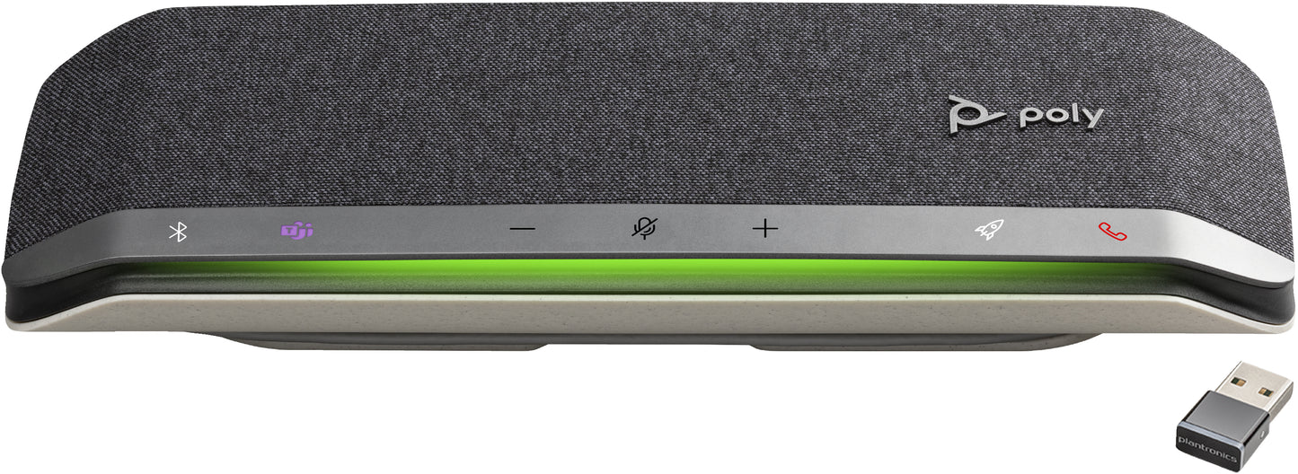 Altavoz USB HP Poly Sync 40+ | Conexión USB-A/USB-C, Adaptador BT700