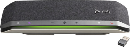 Altavoz USB HP Poly Sync 40+ | Conexión USB-A/USB-C, Adaptador BT700
