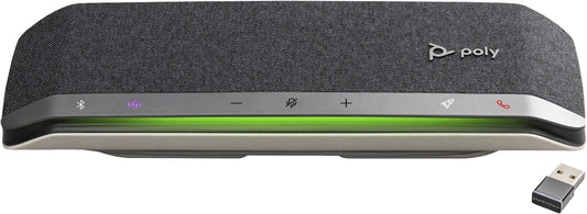 Altavoz USB HP Poly Sync 40+ | Conexión USB-A/USB-C, Adaptador BT700
