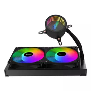 Enfriamiento Líquido Xzeal XZCO410B | 2x120mm, 500-2000RPM, Compatible Intel y AMD