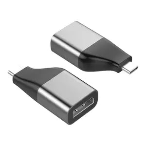 Adaptador USB Tipo C BRobotix 6006122 | Macho a Display Port Hembra, Alta Velocidad