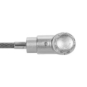 Candado P/laptop 1.8 Mts Universal (por Su Giro Autoajustable) de Llave, para Dispositivos Que Utilizan Una Ranura de Seguridad (slot) de Tipo: K-SLOT / Standard, Nano o Wedge