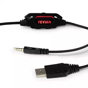 Diadema Gaming Qian YDV-33403 | RGB, Conexión 3.5 mm y USB