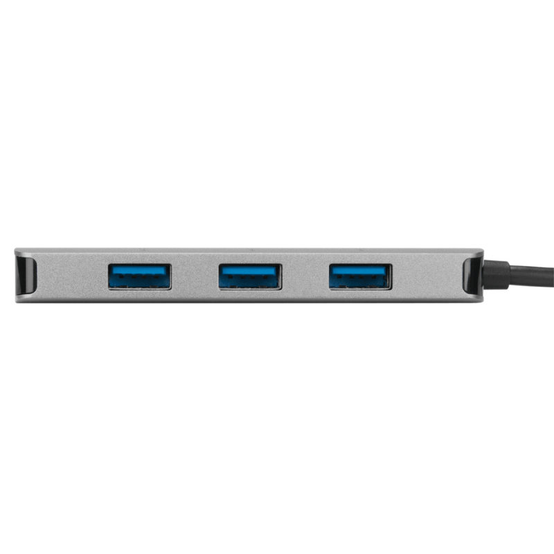 Targus Ach226bt Concentrador USB - USB 3.0 Typo C - 5gb/s - Mouse, Teclado, Disco Duro, Unidad Flash - Externo - Plata - 4 Total USB Port(s) - 4 USB 3.0 Port(s) - Pc, Mac
