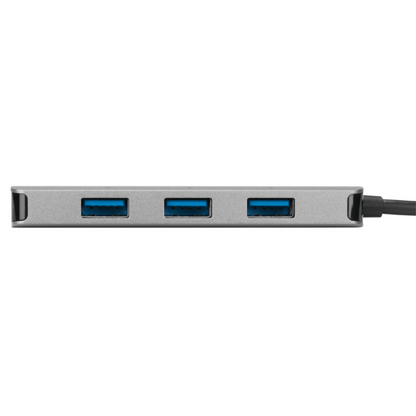 Targus Ach226bt Concentrador USB - USB 3.0 Typo C - 5gb/s - Mouse, Teclado, Disco Duro, Unidad Flash - Externo - Plata - 4 Total USB Port(s) - 4 USB 3.0 Port(s) - Pc, Mac