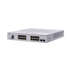 Cisco Switch Cbs110, No Administrable, 16 Puertos Gigabit Ethernet, No Poe, el Smartnet Se Adquiere Por Separado