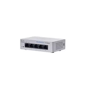 Cisco Switch Cbs110, No Administrable, 5 Puertos Gigabit Ethernet, No Poe, de Escritorio, el Smartnet Se Adquiere Por Separado