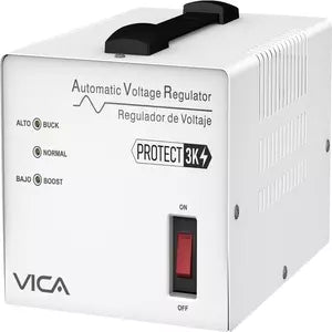 Regulador Automático de Voltaje Vica PROTECT 3K | 3000VA, 4 Tomas Nema 5-15R