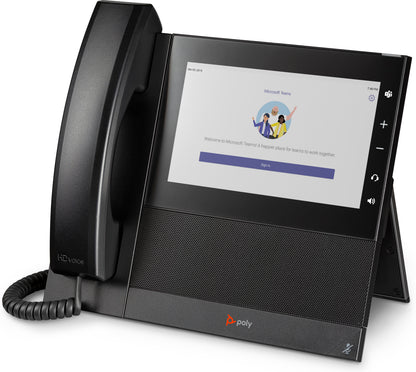 Teléfono de Negocios HP Poly CCX 600 | Compatible con Microsoft Teams, PoE Habilitado