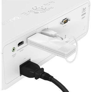 Benq Qcast Mirror Qp30 Banda Dual Adaptador Wimedia para Computadora de Escritorio, Portátil, Smartphone - 2.40GHZ Ism - 5GHZ Unii - Externo