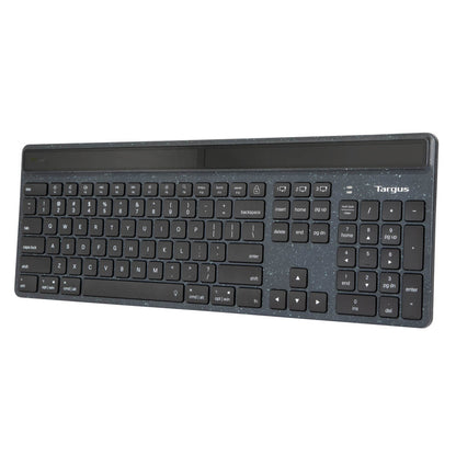 Targus Ecosmart Teclado - Inalámbrico Conectividad - USB Tipo C Interfaz - Español - Negro - Tijeras Llave de Contacto - Bluetooth - 5 - Chromeos, Windows, Macos, Ipados, Ios, Android - Portátil -
