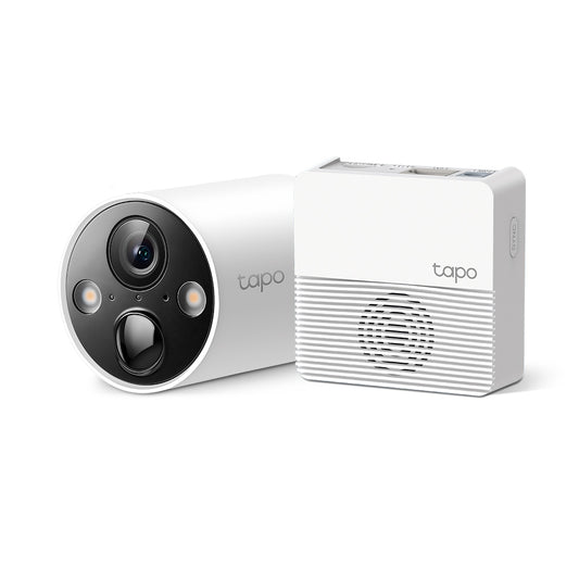 Sistema de Vigilancia de Vídeo TP-LINK Visión Nocturna Inalámbrico - Cámara - 2560 X 1440 Camera Resolution - 2k Grabación - Asistente de Google, Alexa Soportado