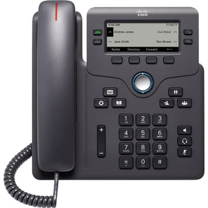 Teléfono IP Cisco CP-6851 | 4 Líneas, Gigabit Ethernet, Uso Exclusivo Cloud