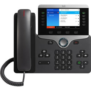 Cisco Teléfono Ip 8841, 5 Líneas, Gigabit Ethernet. Se Requiere la Suscripción para el Uso Del Equipo, Smartnet y Suscripción Se Adquieren Por Separado. Es Obligatorio Contar con Tu Registro de