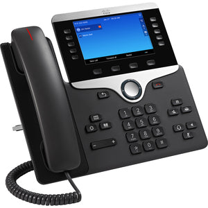 Cisco Teléfono Ip 8841, 5 Líneas, Gigabit Ethernet. Se Requiere la Suscripción para el Uso Del Equipo, Smartnet y Suscripción Se Adquieren Por Separado. Es Obligatorio Contar con Tu Registro de