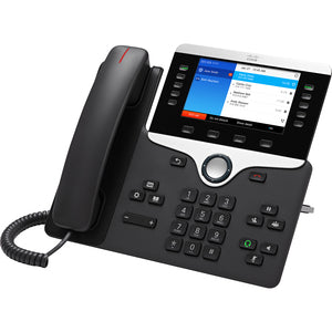 Cisco Teléfono Ip 8841, 5 Líneas, Gigabit Ethernet. Se Requiere la Suscripción para el Uso Del Equipo, Smartnet y Suscripción Se Adquieren Por Separado. Es Obligatorio Contar con Tu Registro de