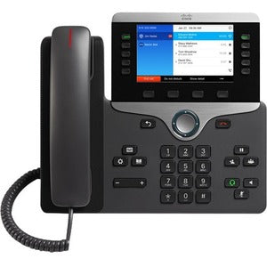 Cisco Teléfono Ip 8851, 5 Líneas, Gigabit Ethernet, Soporta Botonera No Incluida. Se Requiere la Suscripción para el Uso Del Equipo, Smartnet y Suscripción Se Adquieren Por Separado. Es Obligatorio