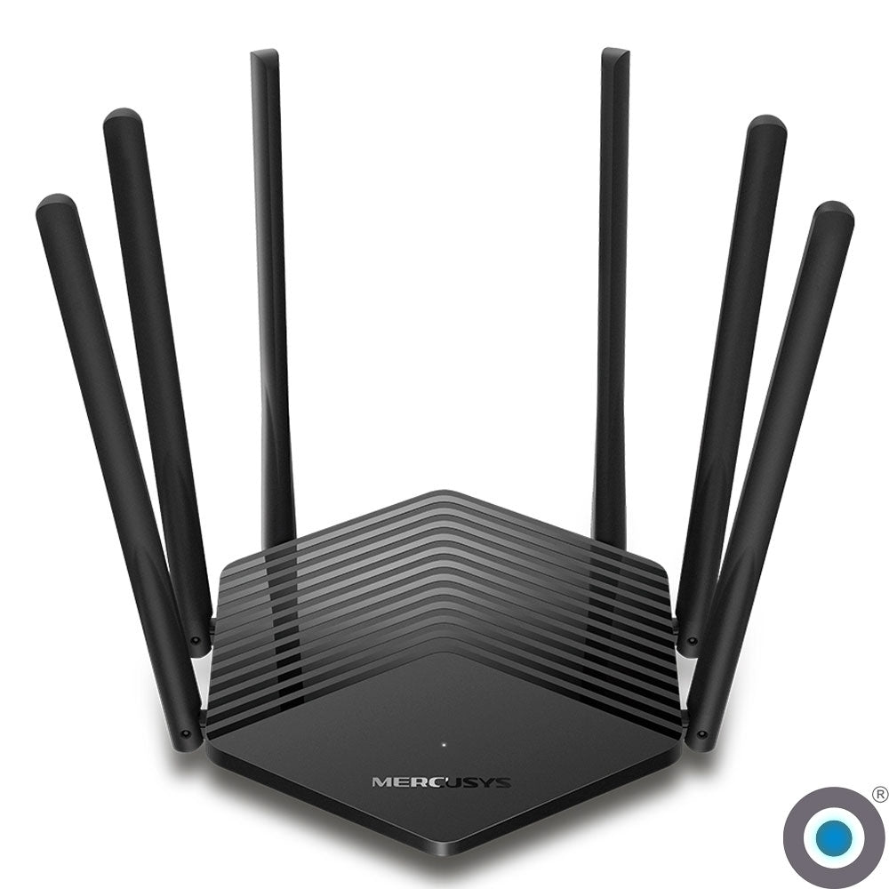 Mercusys Mr50g WI-FI 5 IEEE 802.11a/b/g/n/ac Ethernet Router Inalámbrico - Banda Dual - 2.40GHZ Banda Ism - 5GHZ Banda Unii - 6 X Antena(6 X Externo) - 237.50mb/s Velocidad Inalámbrica - 2 X Puerto