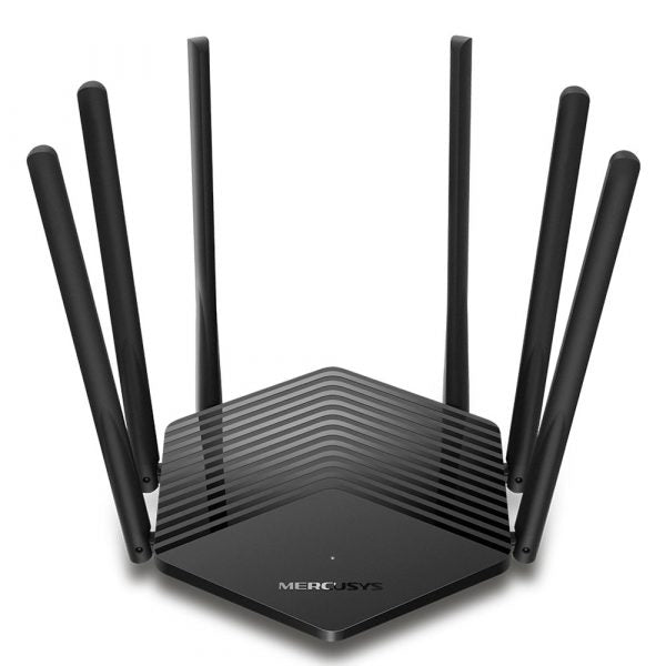 Mercusys Mr50g WI-FI 5 IEEE 802.11a/b/g/n/ac Ethernet Router Inalámbrico - Banda Dual - 2.40GHZ Banda Ism - 5GHZ Banda Unii - 6 X Antena(6 X Externo) - 237.50mb/s Velocidad Inalámbrica - 2 X Puerto