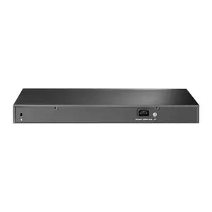 TP-LINK Easysmart TL-SG1428PE 28 Puertos Gestionable Conmutador Ethernet - 2 Capa Compatible - Modular - 2 Ranuras Sfp - 27w Power Consumption - 250w Rendimiento Poe - Fibra Óptica, Par Trenzado -