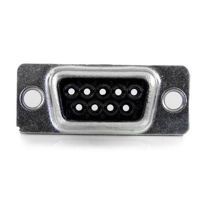 Startech.com Adaptador Conversor Modular Serie de Db9 a Rj45 - Macho a Hembra - Negro