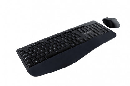 Kit de Teclado y Mouse Inalámbrico Ergonomico Teclas Redondas Black Round | Perfect Choice