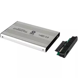 Gabinete BRobotix 1663 | 2.5" SATA, USB V2.0 Plata