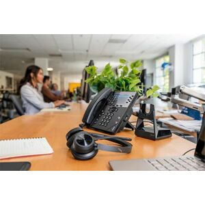 Hp Poly Voyager 4320 USB-C Headset +bt700 Dongle +charging Stand