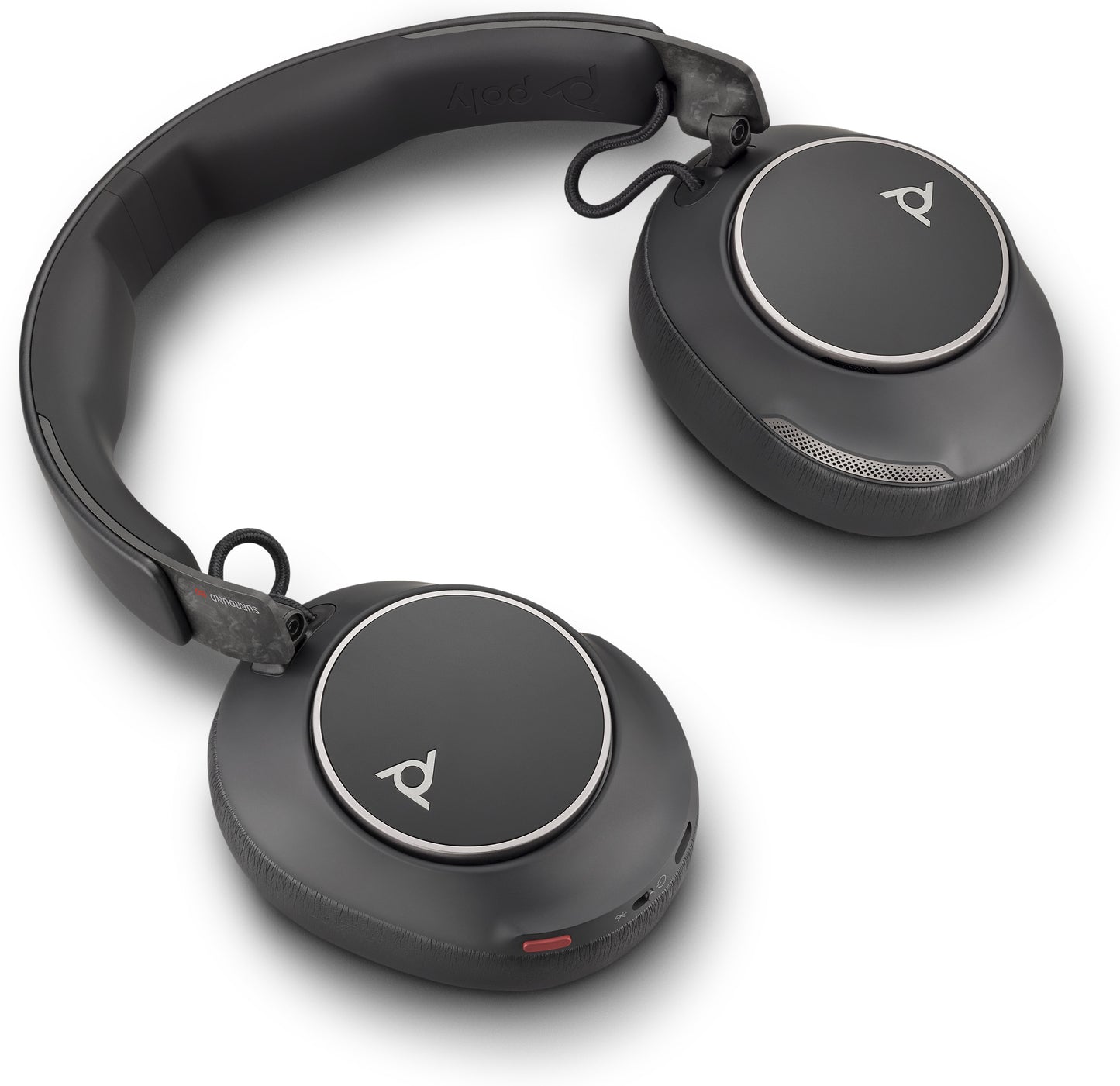 Auriculares HP Poly Voyager Surround 80 UC | USB-C, Adaptador USB-C/A