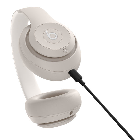 Auriculares Apple Beats Studio Pro con Cable/inalámbrico Sobre la Oreja, Sobre la Cabeza Estéreo - Arenisca - Siri - Binaural - Circumaural - Bluetooth - MINI-PHONE (3.5mm), USB Tipo C