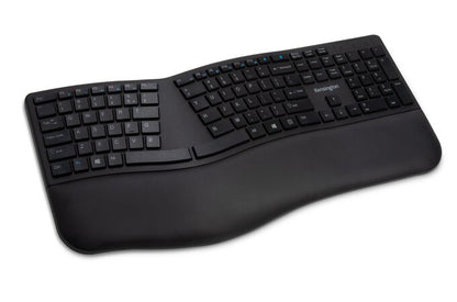Kensington Pro Fit Ergo Teclado - Inalámbrico Conectividad - Español - Negro - Bluetooth/rf - 4.2 - 2.40GHZ - Aaa Tamaño de Batería Admitida