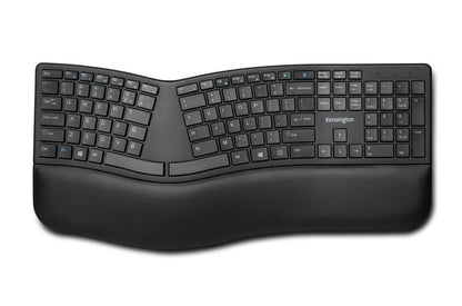 Kensington Pro Fit Ergo Teclado - Inalámbrico Conectividad - Español - Negro - Bluetooth/rf - 4.2 - 2.40GHZ - Aaa Tamaño de Batería Admitida