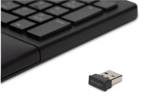 Kensington Pro Fit Ergo Teclado - Inalámbrico Conectividad - Español - Negro - Bluetooth/rf - 4.2 - 2.40GHZ - Aaa Tamaño de Batería Admitida