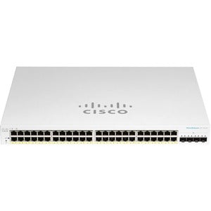 Switch Cisco CBS220-48T-4X-NA | 48 Puertos Gigabit Ethernet, 4 Puertos SFP 1G/10G