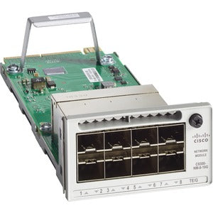 Módulo de Red Cisco C9300-NM-8X | 8 Puertos SFP+ (4x1G/10G), Compatible con Catalyst 9300
