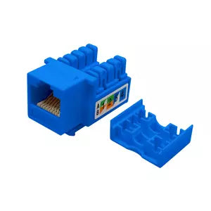 Jack Cat 6 Keystone Azul