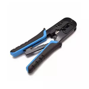 Pinza Crimpeadora BRobotix 180568 | RJ11, RJ45, Color Azul
