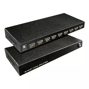 Video Splitter HDMI BRobotix 558766 | 8 Puertos, Soporte 4K 3D