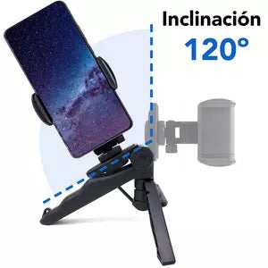 Tripie Universal Multifuncional 4 en 1 para Celularcmarawebcam