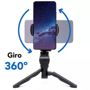 Tripie Universal Multifuncional 4 en 1 para Celularcmarawebcam