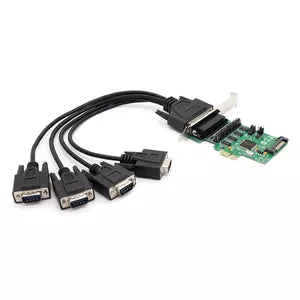 Tarjeta Serial BRobotix 651916 | 4 Puertos, Conexión PCIe