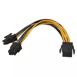 Cable Interno BRobotix 6001448 | Alimentación PCIe 6 Pines, Splitter