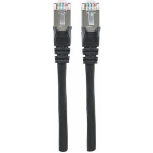Cable Patch Cat 6a, 2.1m( 7.0f) S/ftp Neg - Cable For Dispositivo de Red, Conmutador, Panel de Conexión, Módem, Router, Enchufe de Pared - 10gbit/s - Cable de Conexión - Apantallado - Oro Conector
